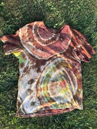 Image 1 of rattlesnake ice dyed T-shirt (XL)