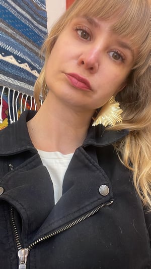 Image of Sun ray earrings 