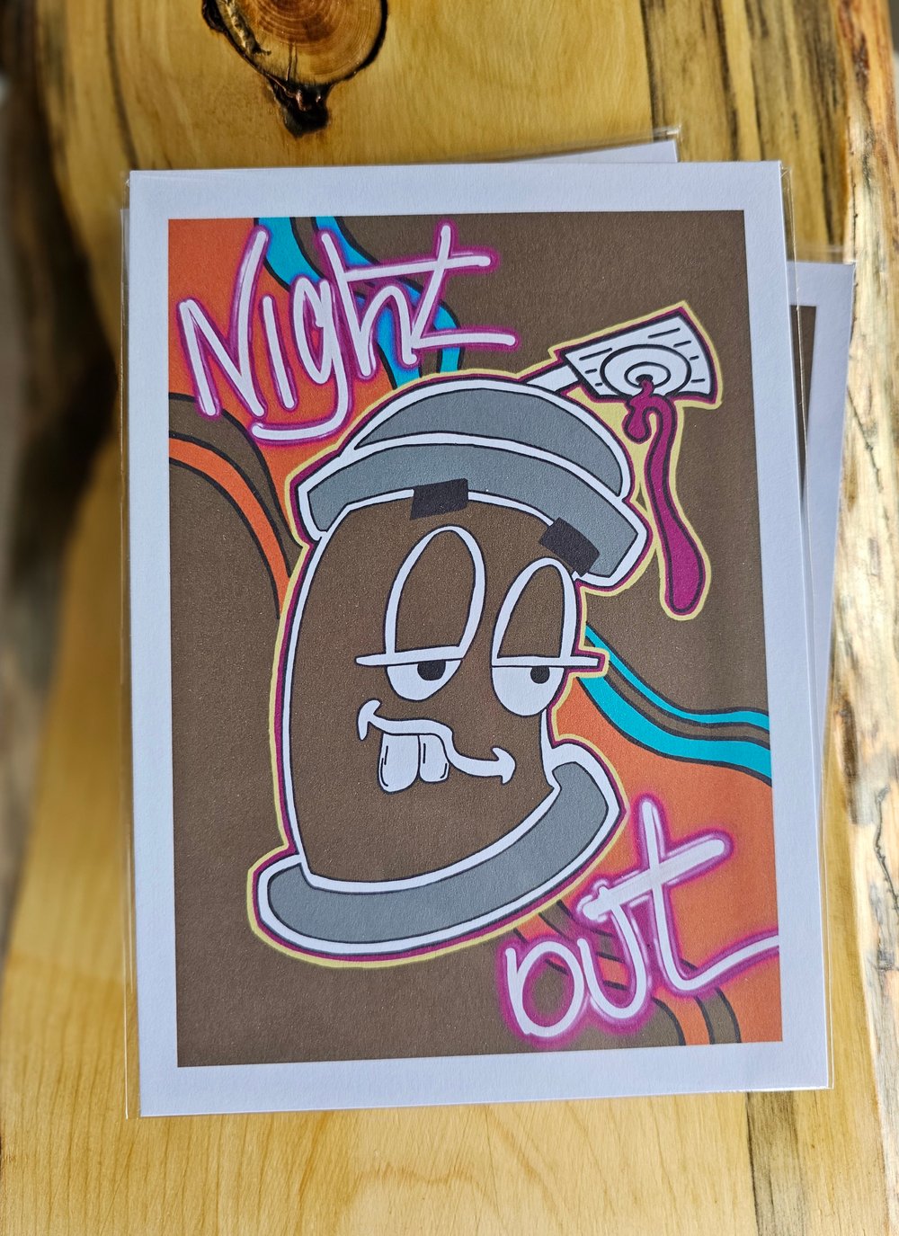 Image of "Night Out" Print 