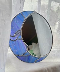 Image 5 of Stained Glass Moon Mirror