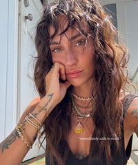 Image 10 of Chunky links necklace - with sunrise shell