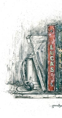 Image 2 of End of Beginning 13x19 Signed Print Stranger Things (Free Shipping)