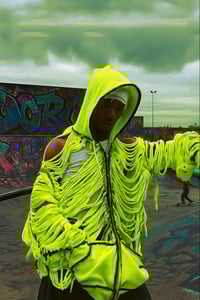 Highlighter Shreds HOodiE