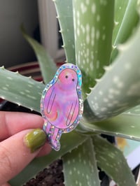 Disco Dude Holographic Mini Stickers 