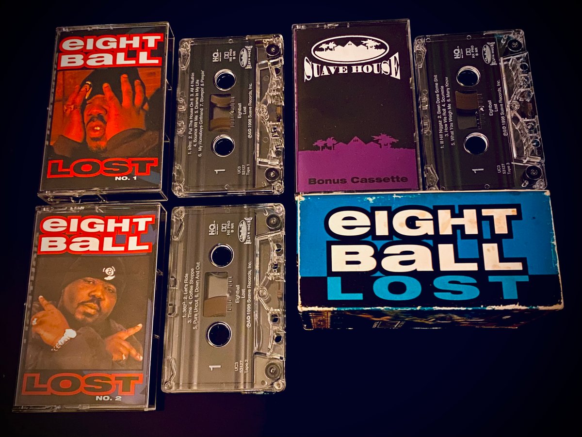 Image of EightBall “Lost” 3x cassette
