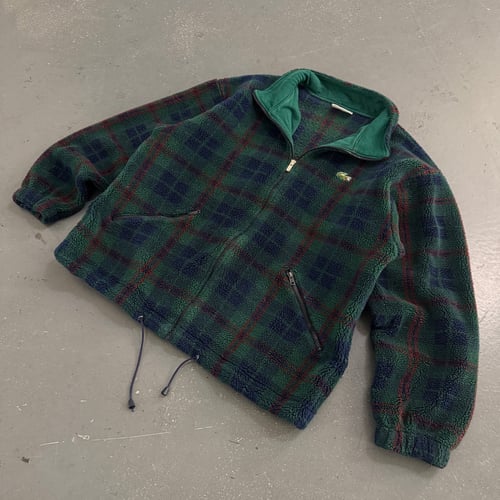 Image of Chemise Lacoste full zip up fleece, size xL