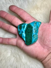 Image 9 of Malachite & Chrysocolla Polished Slab #2394