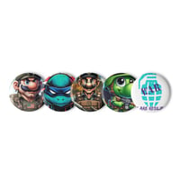 Image 2 of Set of pin buttons