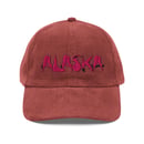 Image 7 of ALASKA embroidered corduroy cap