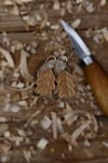 Oak Leaf Earrings set