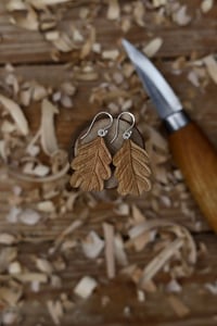Image 1 of Oak Leaf Earrings set