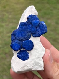 Image 7 of Azurite Suns On Matrix Specimen #2609