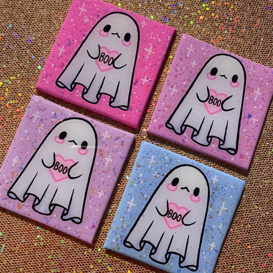 Image of Original Lil Boo Mini Paintings