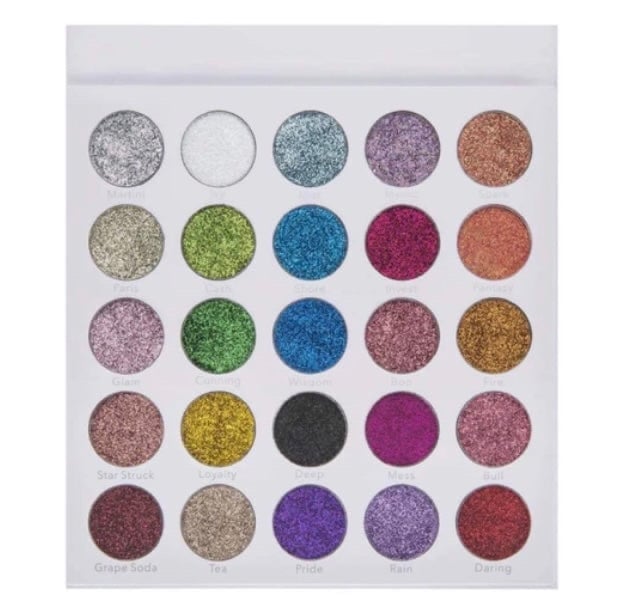Image of Glazed glitter palette 