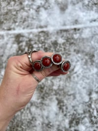 Stamped Carnelian Bolts