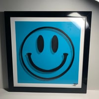 Image 1 of Acid House Culture - Neon blue   Art Print