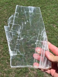 Image 14 of Transparent Selenite Slab | Morocco #2927