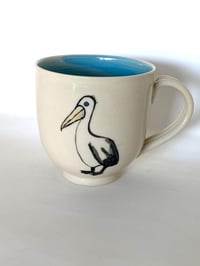 Image 2 of Large Pelican decorated Mug