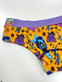 Image 2 of Small Pain & Panic mid rise scrunchybuttt undies READY TO SHIP