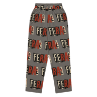 Image 2 of FERAL RANSOM WIDELEG JOGGERS GREY
