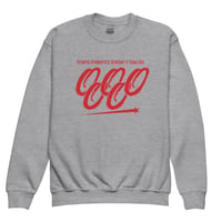 Image 1 of Team Olympia Youth Crewneck Sweatshirt