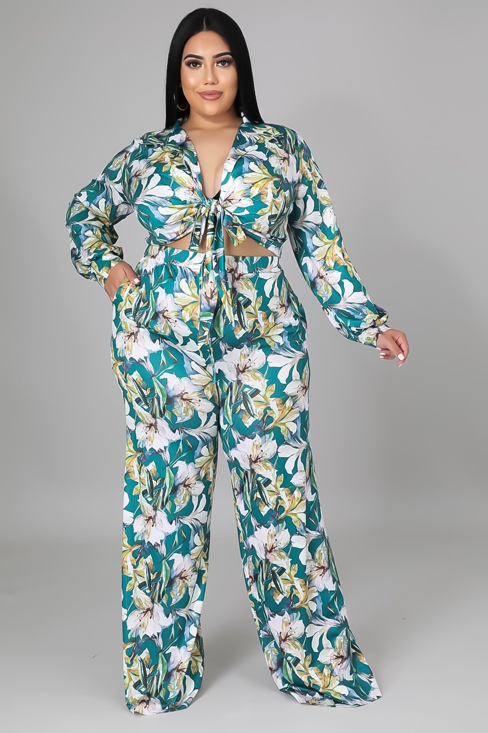 Image of Paradise Lilly Plus Pant Set