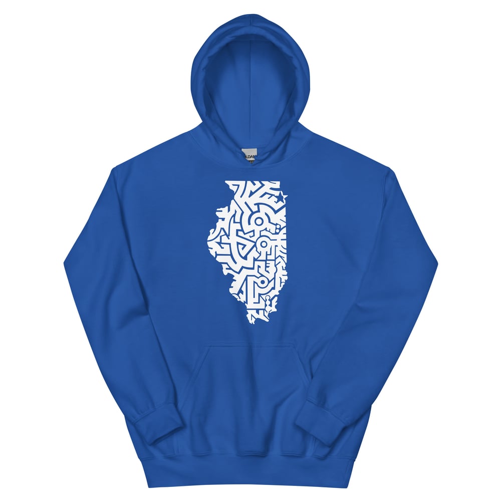 ILLINI MAZEWERK Unisex Hoodie