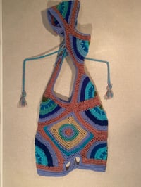 Image 7 of Racerback Crochet SeaFlower Dress