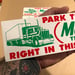 Image of Honk! WAP - 12x3 bumper sticker