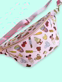 Image 1 of Interchangeable Strap Snacks XL Belt Bag | SMC Exclusive