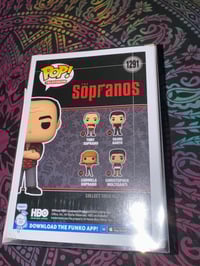 Image 4 of Tony Soprano Funko (Jamie-Lynne Sigler & Robert Iler signed)