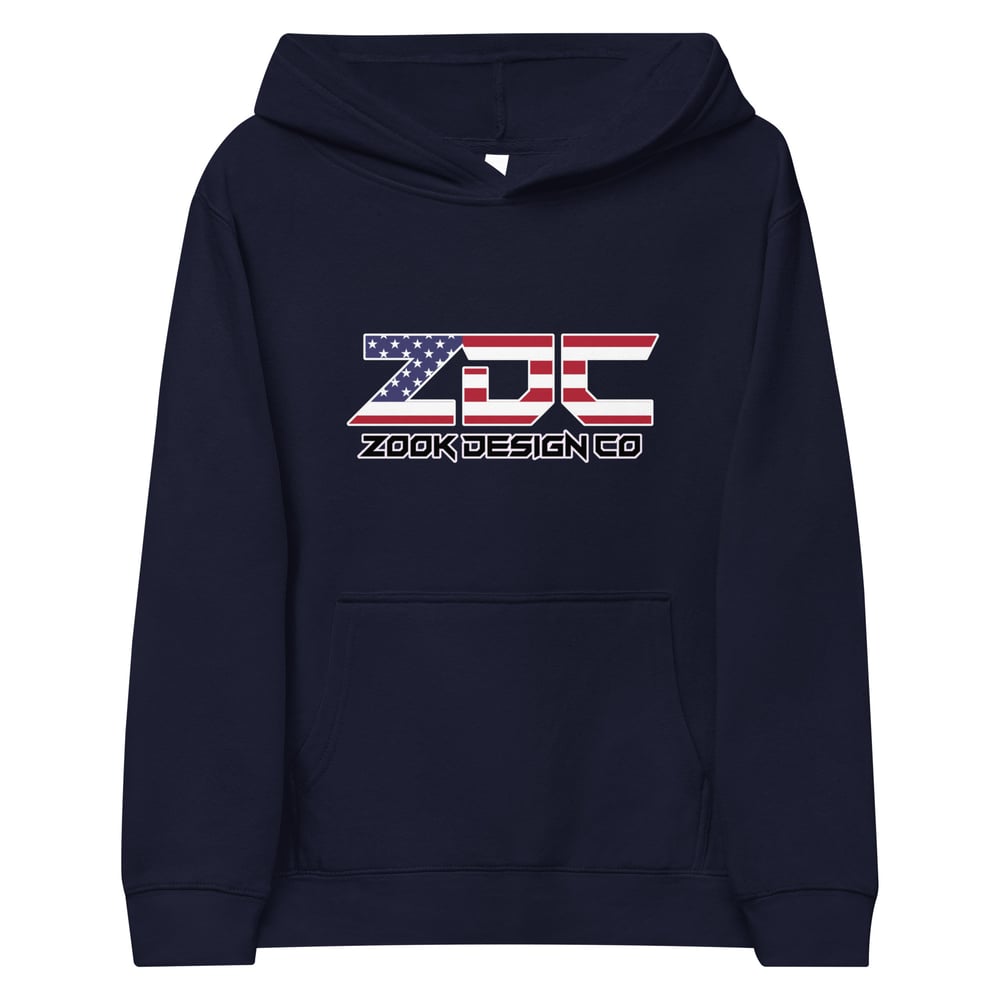 ZDC USA Kids fleece hoodie