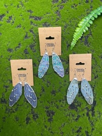Image 1 of fairy wing earrings 