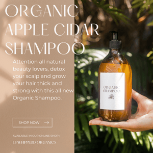 Image of Organic Apple Cidar Shampoo