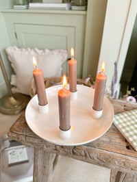 Image 3 of Candle Plates ( 3 Colours to choose from )