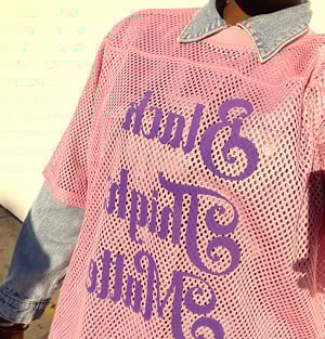Image of Mesh Jersey (Pink) 