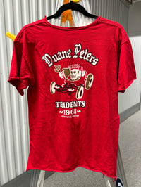 Image 5 of DUANE PETERS EMERGENCY SKATES TRIDENT 1961 TEE