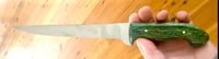 Image 3 of Fillet knife dyed hemp handle