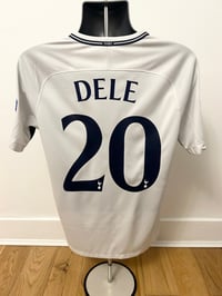 Image 3 of Tottenham Hotspur “DELE 20” 2017/18 Home Shirt + UCL patches, M