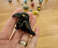 Image 4 of Raven/Crow Ceramic Figurine - Free Shipping in Contiguous US