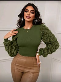 Image 1 of Green Rose