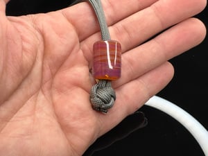 Image of Glass Bead on Lanyard #2