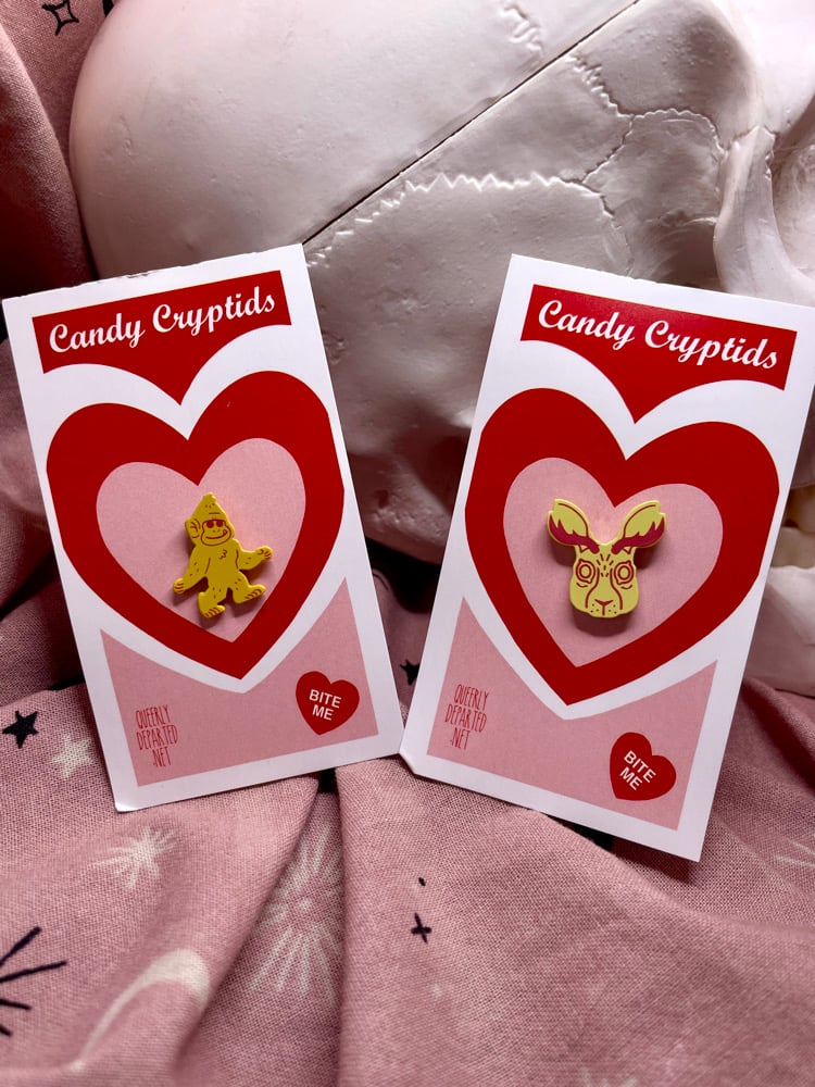 Candy Cryptid Pins