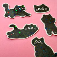 Image 3 of Stickers Black Cats