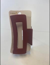 Image 1 of Square Hair Claw large 