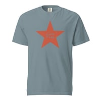 Image 2 of Live Free Vintage Distressed Dark Unisex garment-dyed heavyweight t-shirt