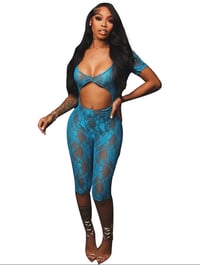 Blue see through