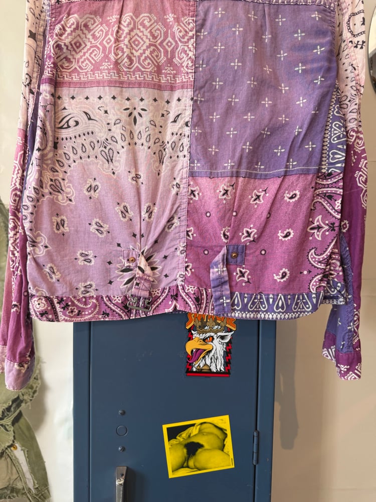 Image of Kapital Bandana Patchwork Button Up