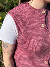 Image 10 of Peony Cardigan Knitting Pattern