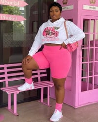 Image 3 of In my bag Cropped Hoodie